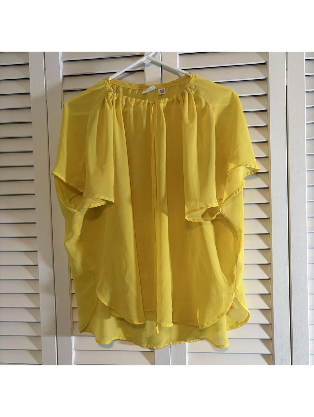 Cato Women's Yellow Blous